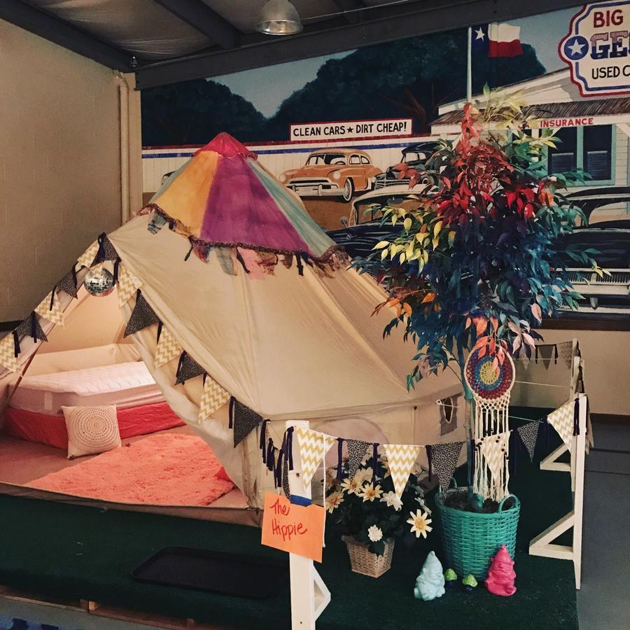 Lone Star Glamp Inn Warrenton Bagian luar foto