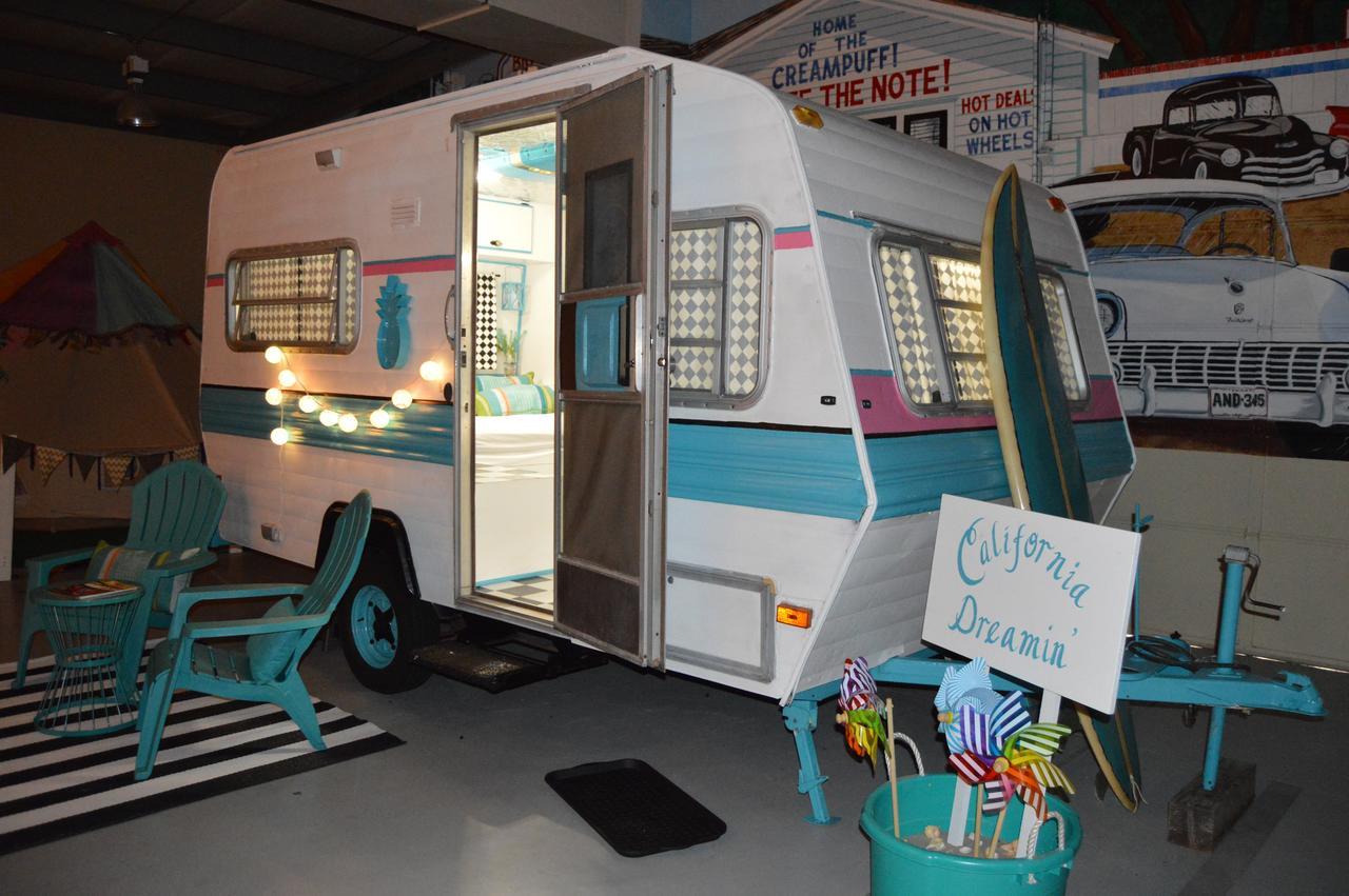 Lone Star Glamp Inn Warrenton Bagian luar foto